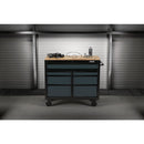 DRAPER | BUNKER® 7 Drawer Workbench Roller Tool Cabinet, 41", Grey