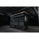 DRAPER | BUNKER® 10 Drawer Workbench Roller Tool Cabinet, 56", Grey