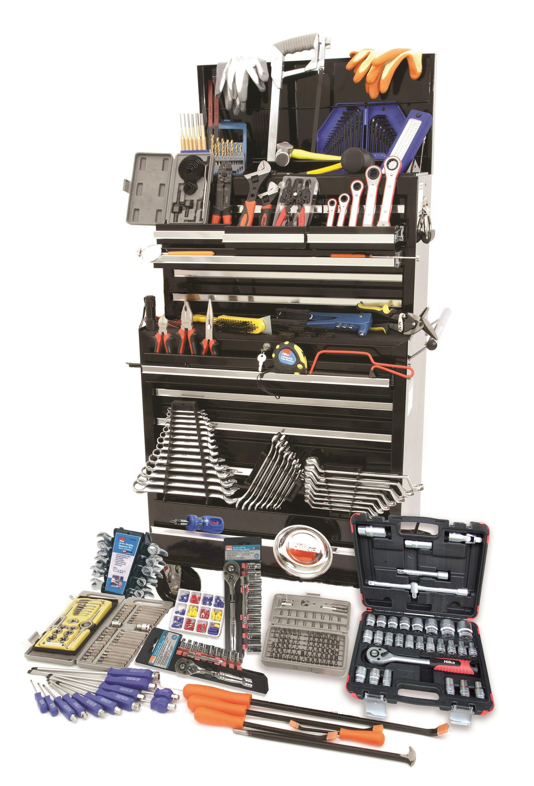 489 pce Tool Kit in Pro Chest & Cabinet - Premium Professional Chests & Storage Cabinets from HILKA - Just £845.95! Shop now at Bargain LAB