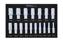 BLUE SPOT TOOLS 17 PCE 3/8" METRIC DEEP SOCKETS (8-24MM) (EVA FOAM) - Premium Automotive from BLUE SPOT - Just £28.99! Shop now at Bargain LAB