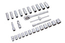 BLUE SPOT TOOLS 28 PCE 3/8" METRIC SOCKET SET (8-24MM) - Premium Automotive from BLUE SPOT - Just £49.99! Shop now at Bargain LAB