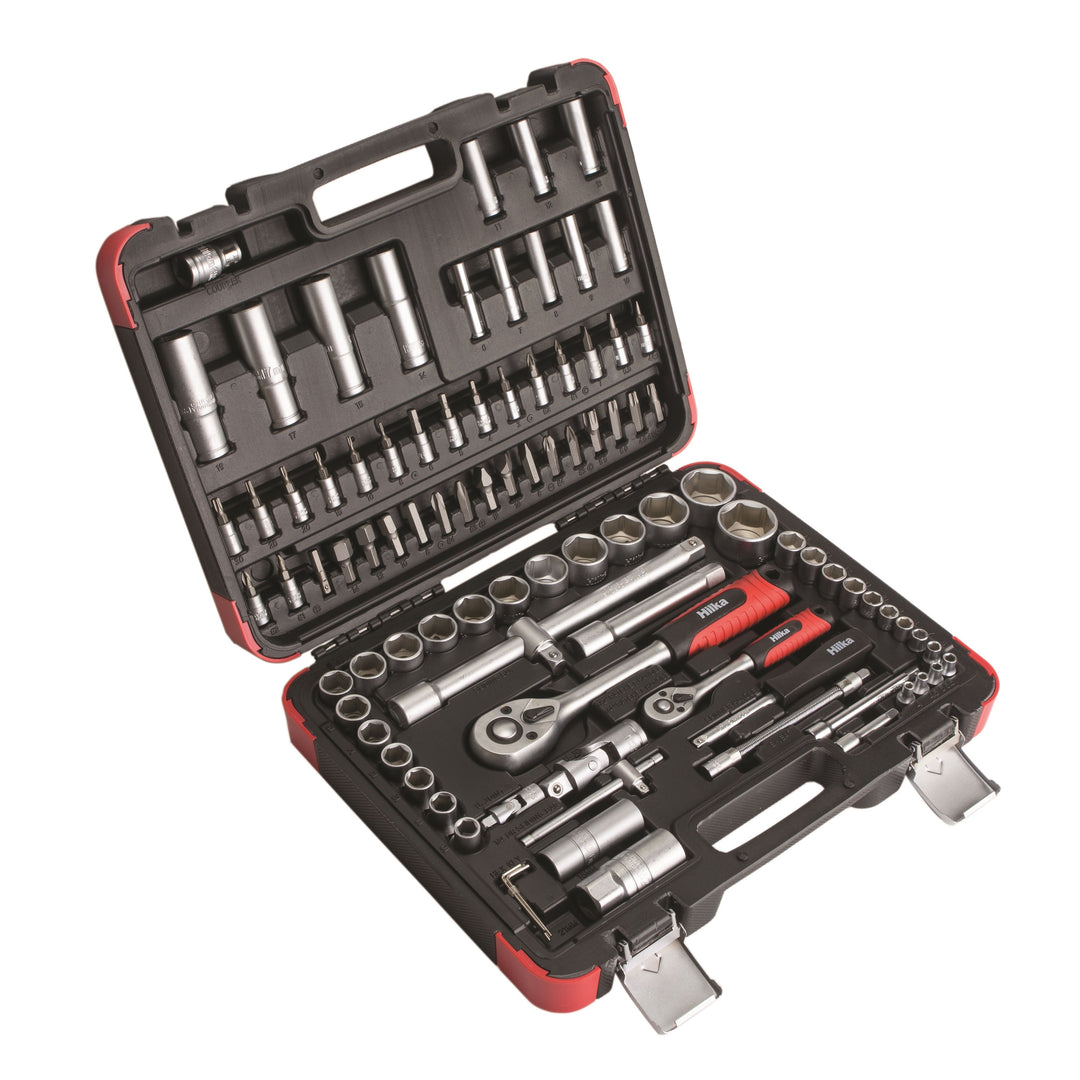 HILKA 94 pce 1/4" & 1/2" Dr Socket Set