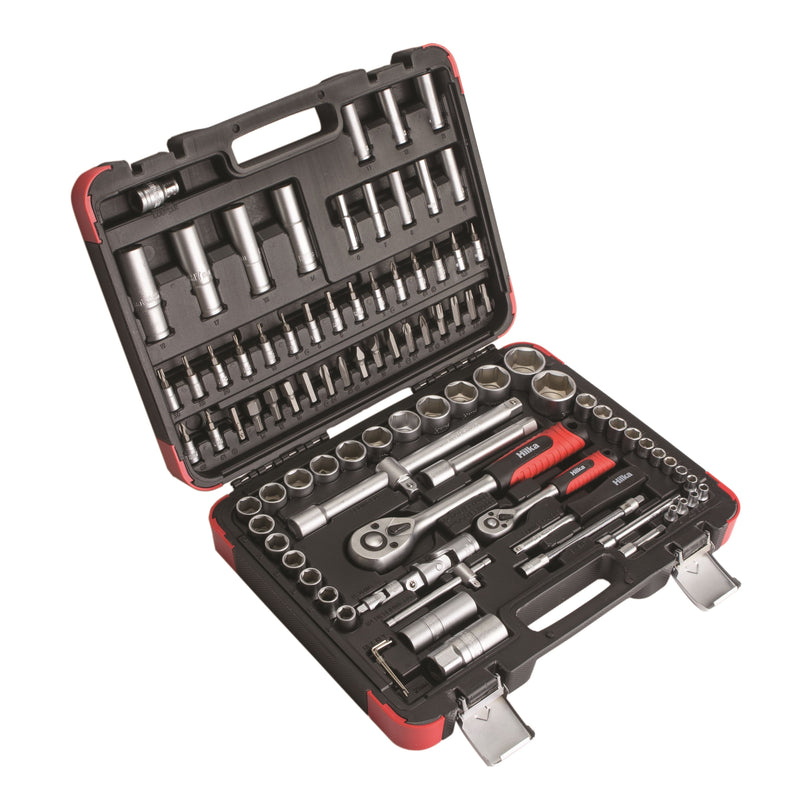 HILKA 94 pce 1/4" & 1/2" Dr Socket Set