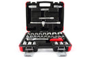 HILKA 32 pce 1/2" Drive Socket Set Metric