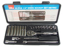 HILKA 22 pce 1/4" Socket Set Metric