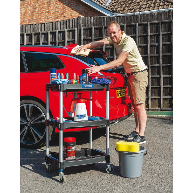 DRAPER 3 Tier Workshop Trolley