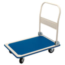 DRAPER Platform Trolley with Folding Handle, 900 x 600 x 850mm, 300kg