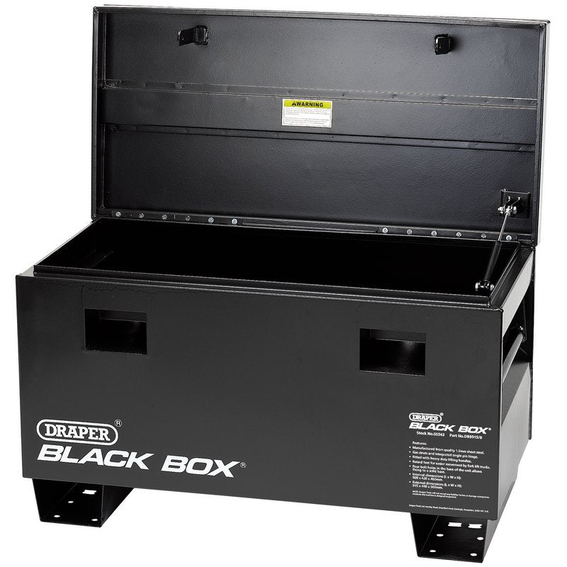 DRAPER Black Box® Contractors Secure Storage Box - 915 x 470 x 590mm