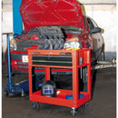 DRAPER Expert 2 Tier Tool Trolley with Two Drawers