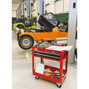 DRAPER Expert 2 Tier Tool Trolley with Two Drawers