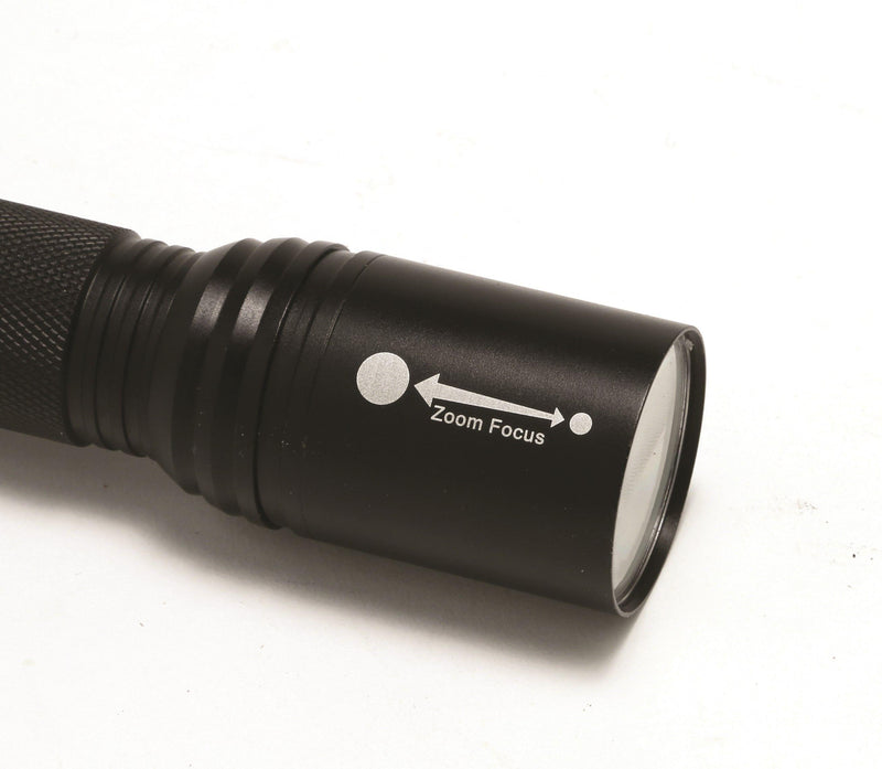 1-3W 100 Lumens Variable Aluminium Torch - Bargain LAB