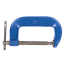 BLUE SPOT TOOLS 100MM (4") FINE THREAD G-CLAMP