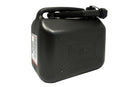 10L Black Plastic Fuel Can - Bargain LAB