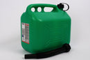 10L Green Plastic Fuel Can - Bargain LAB