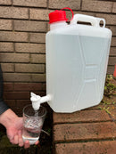 10L Plastic Water Container with Tap - Bargain LAB