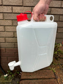 10L Plastic Water Container with Tap - Bargain LAB