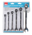 HILKA 6 pce Ratchet Spanner Set Metric