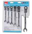 HILKA 6 pce Ratchet Spanner Set with Flexible Head Metric