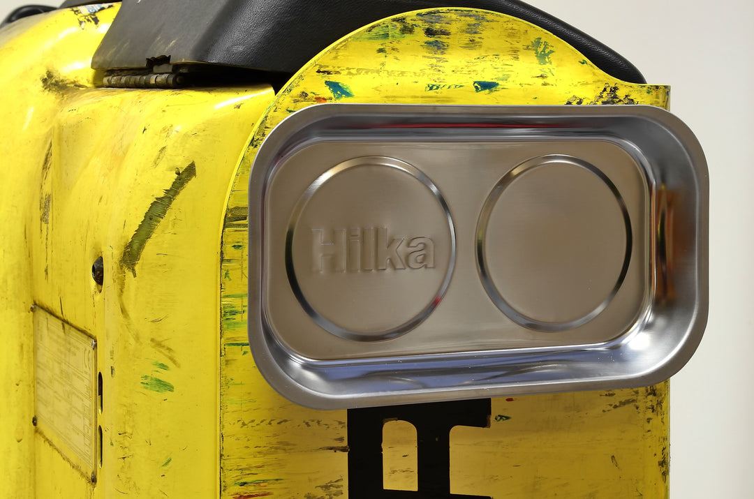 HILKA Rectangular Stainless Steel Mag Tray