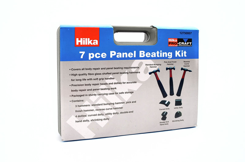 HILKA 7 pce Panel Beating Kit
