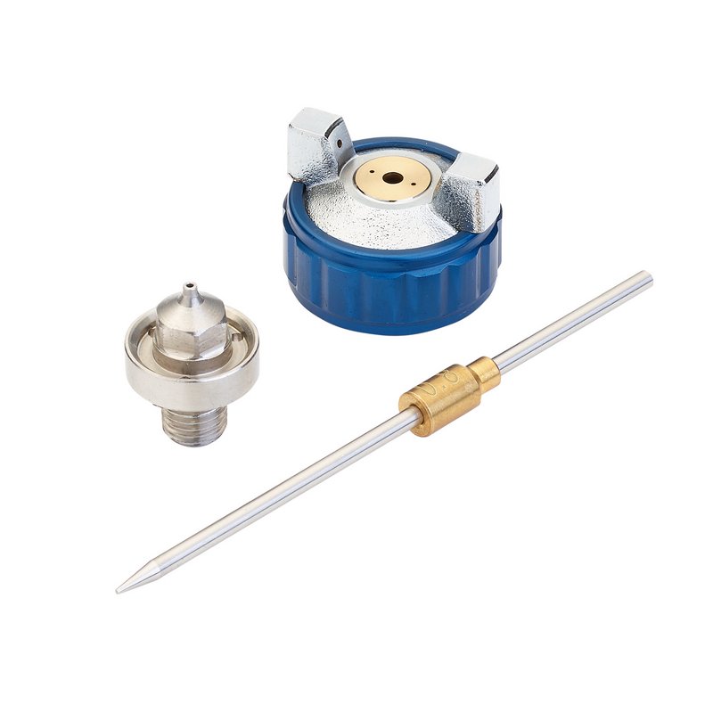 DRAPER Spare 0.8mm Nozzle, Needle and Cap Set for Spray Guns 09708 and 09709