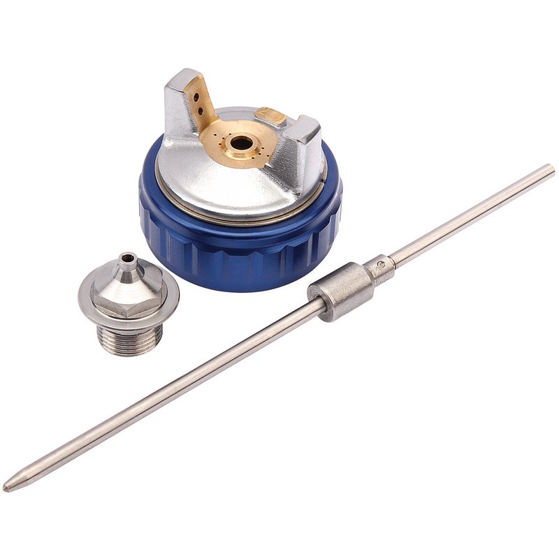DRAPER Spare Nozzle, Needle & Cap Set for Spray Guns 09706 & 09707, 2.0mm