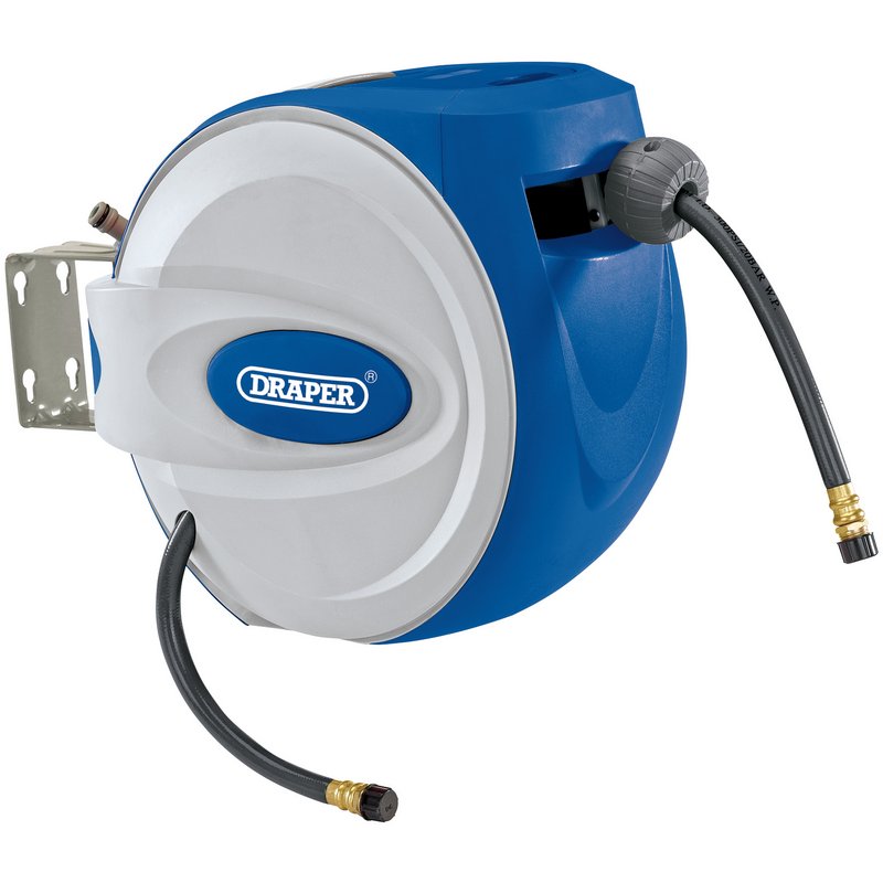 DRAPER Retractable Air Hose Reel, 30m