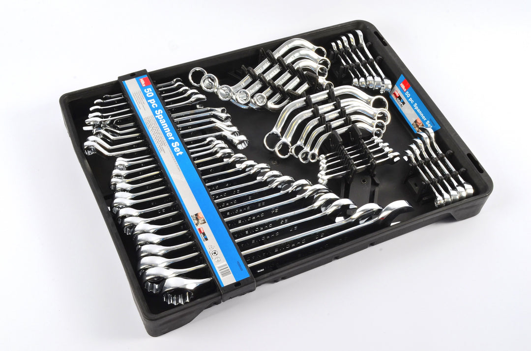 HILKA 50 pce Spanner Set Metric