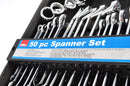 HILKA 50 pce Spanner Set Metric