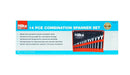 HILKA 14 pce Combination Spanner Set in Pouch Metric