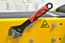 HILKA 10" (250mm) Soft Grip Wide Jaw (35mm) Adjustable Wrench