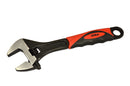 HILKA 10" (250mm) Soft Grip Wide Jaw (35mm) Adjustable Wrench