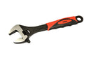 HILKA 12" (300mm) Soft Grip Wide Jaw (40mm) Adjustable Wrench