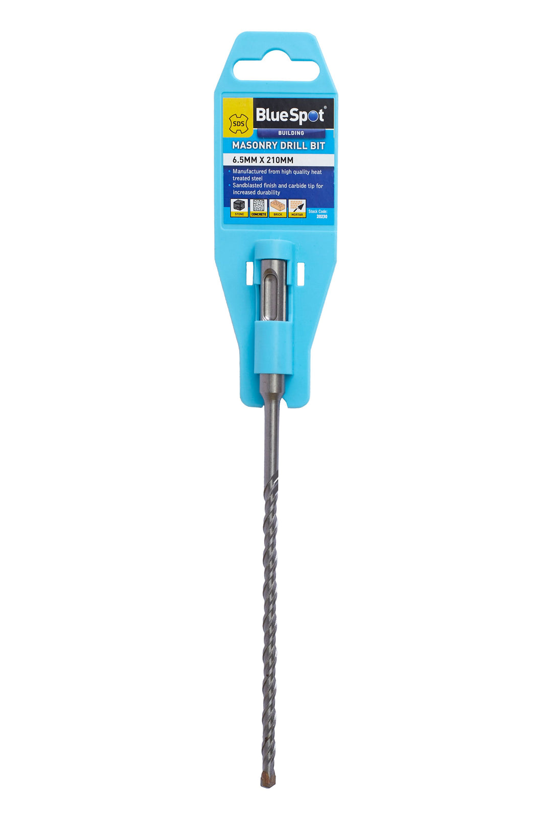 BLUE SPOT TOOLS SDS MASONRY DRILL BIT (7MM X 160MM)