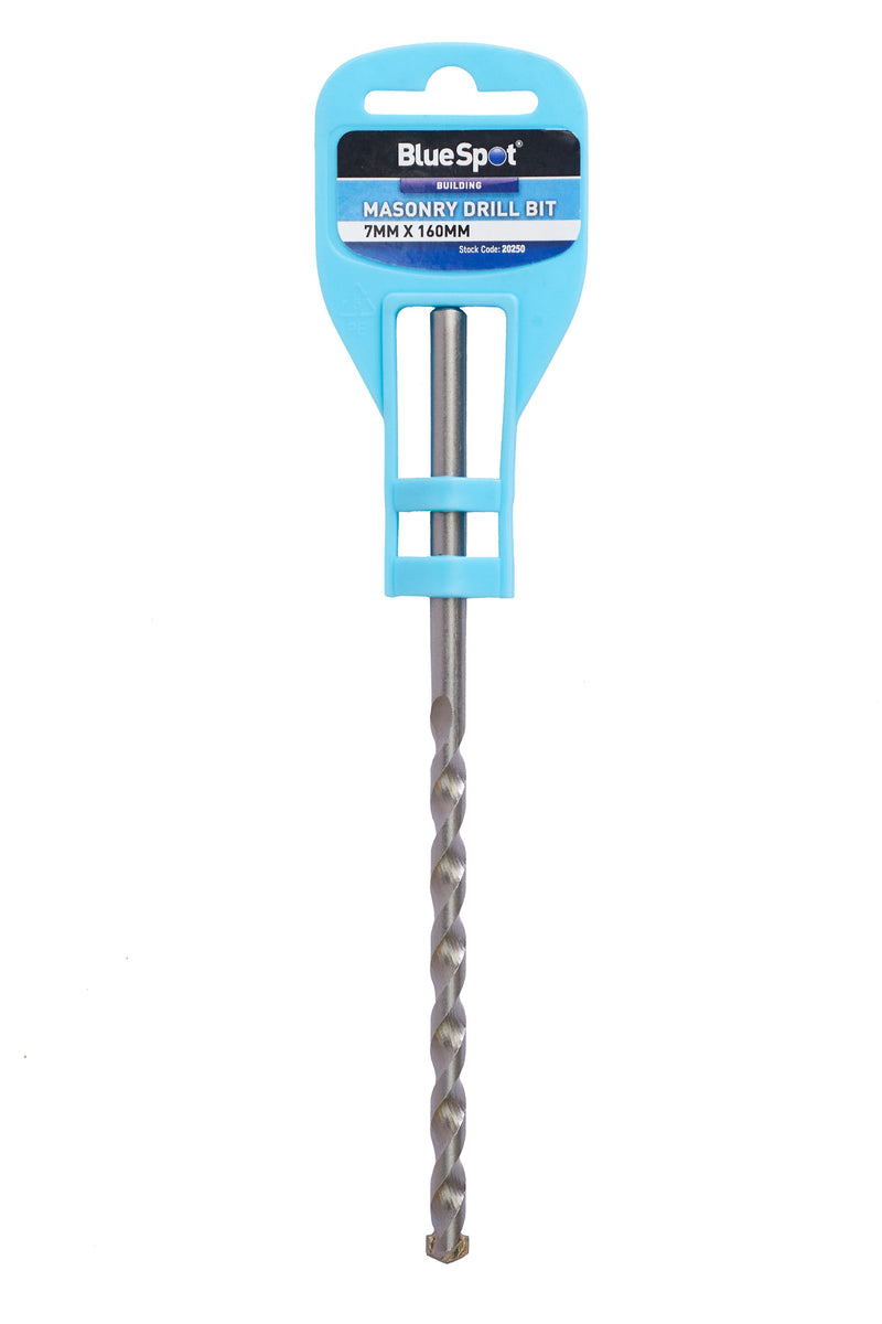 BLUE SPOT TOOLS MASONRY DRILL BIT (7MM X 160MM)