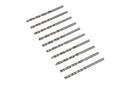 BLUE SPOT TOOLS 10 PCE 4MM HSS DRILL SET