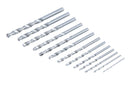 BLUE SPOT TOOLS 13 PCE HSS DRILL SET (1.5MM - 6.5MM)