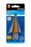 BLUE SPOT TOOLS HSS STEP DRILL (4-42MM)