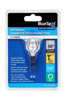 BLUE SPOT TOOLS EXTERNAL CHAMFER/DEBURRING TOOL (3-19MM)