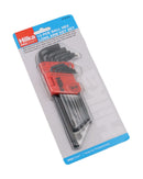 HILKA 13 pce Ball Hex Long Arm Key Set