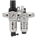 DRAPER 1/4" BSP Combined Filter/Regulator/Lubricator Unit (FRL)