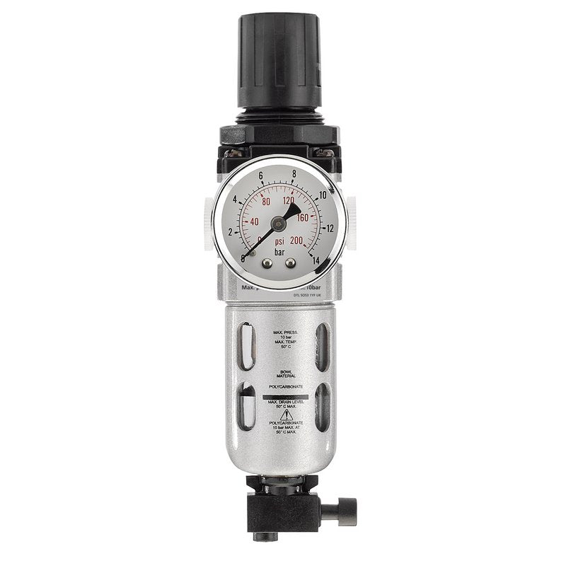 DRAPER 1/4" BSP Combined Filter/Regulator Unit