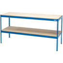 DRAPER Steel Workbench, 1800 x 600 x 900mm