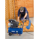DRAPER 24L Direct Drive Air Compressor, 1.5kW/2hp