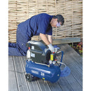 DRAPER 24L Direct Drive Air Compressor, 1.5kW/2hp