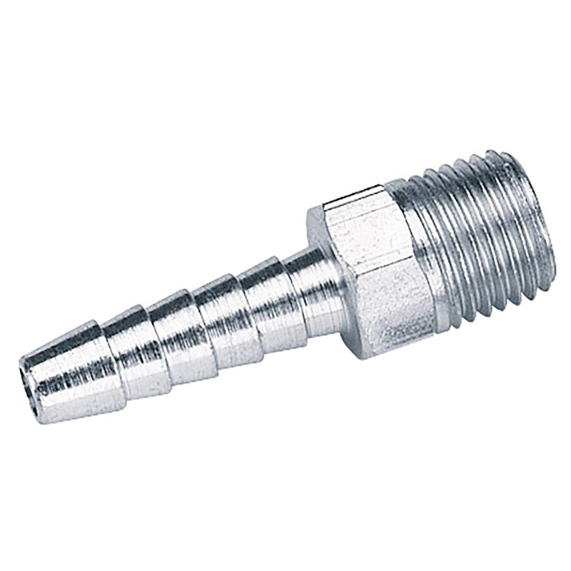 DRAPER 1/4" BSP Taper 1/4" Bore PCL Male Screw Tailpieces (5 Piece)