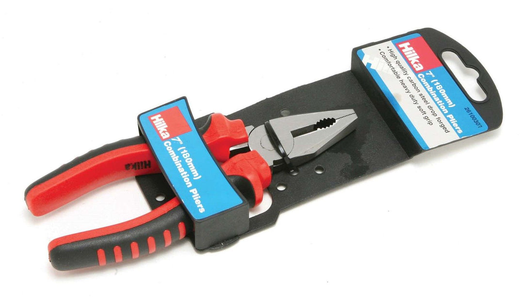 HILKA 7" (180mm) Combi Pliers Soft Grip