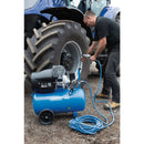 DRAPER 50L Direct Drive V-Twin Air Compressor, 2.2kW/3hp