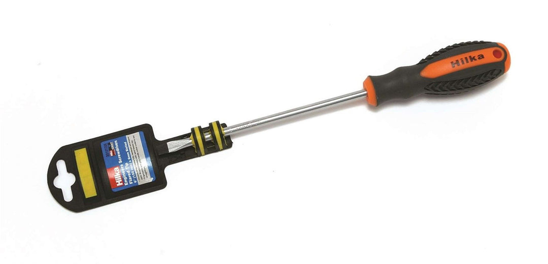 HILKA 6" x 6 mm Screwdriver Flared Tip Slotted