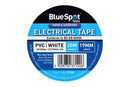 BLUE SPOT TOOLS 20M WHITE PVC ELECTRICAL TAPE